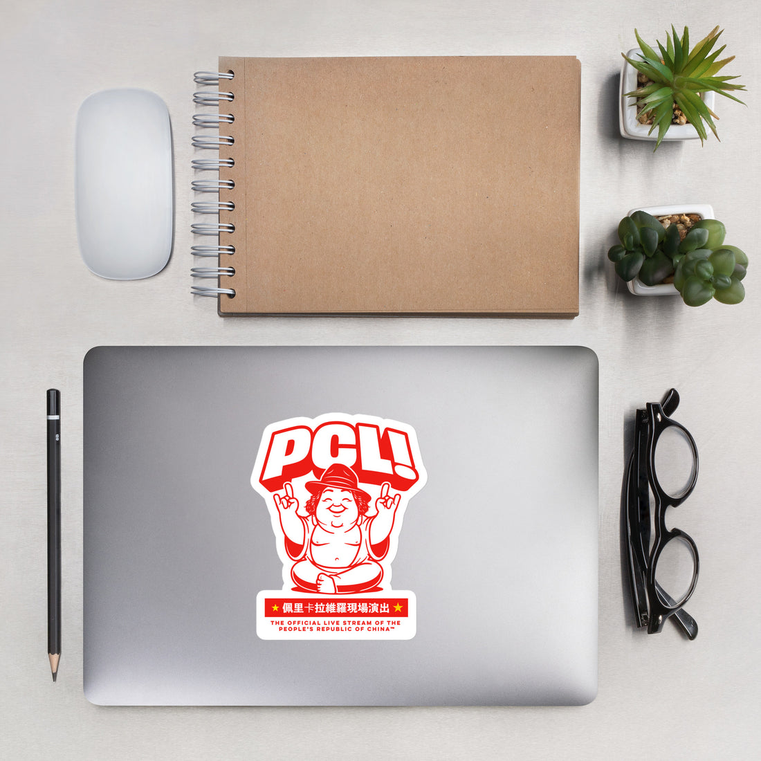 佩里超重 PCL Buddha Sticker – PCL Live